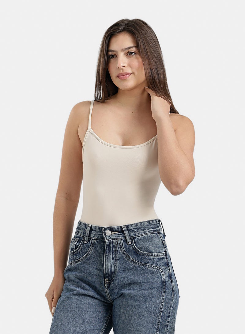 Carina Spaghetti Strap Cami Bodysuit - Image 2